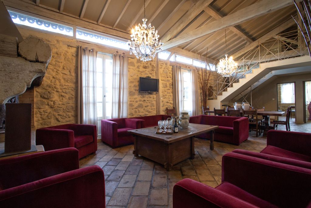 Salon gîte La Fourcade Murano